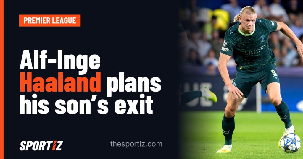 Alf-Inge Haaland plans his son's exit