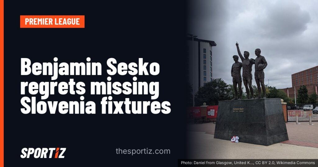 Benjamin Sesko regrets missing Slovenia fixtures