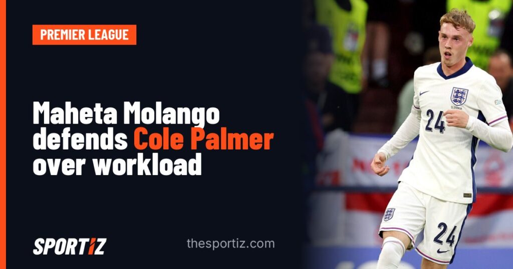 Maheta Molango defends Cole Palmer over workload