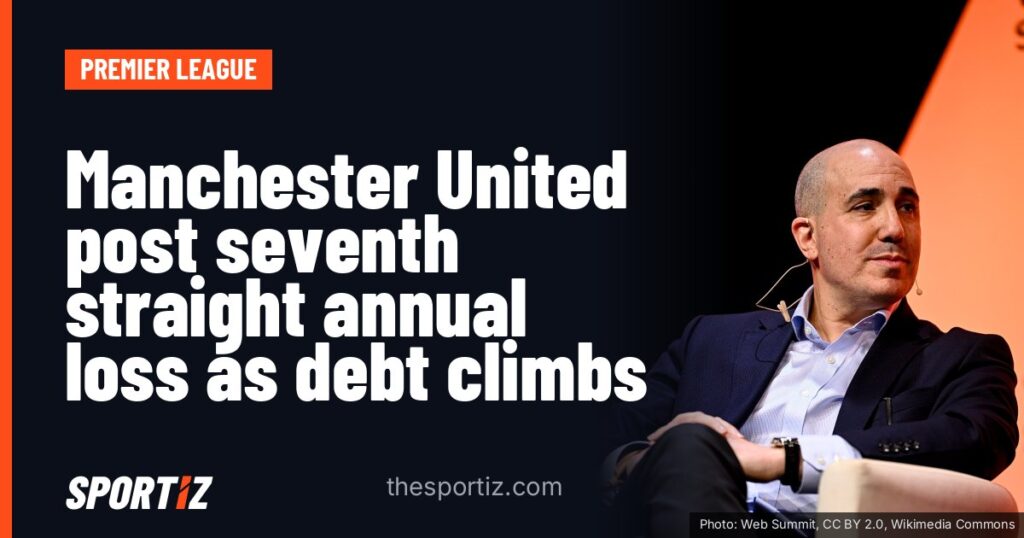Manchester United post seventh straight annual loss as debt climbs