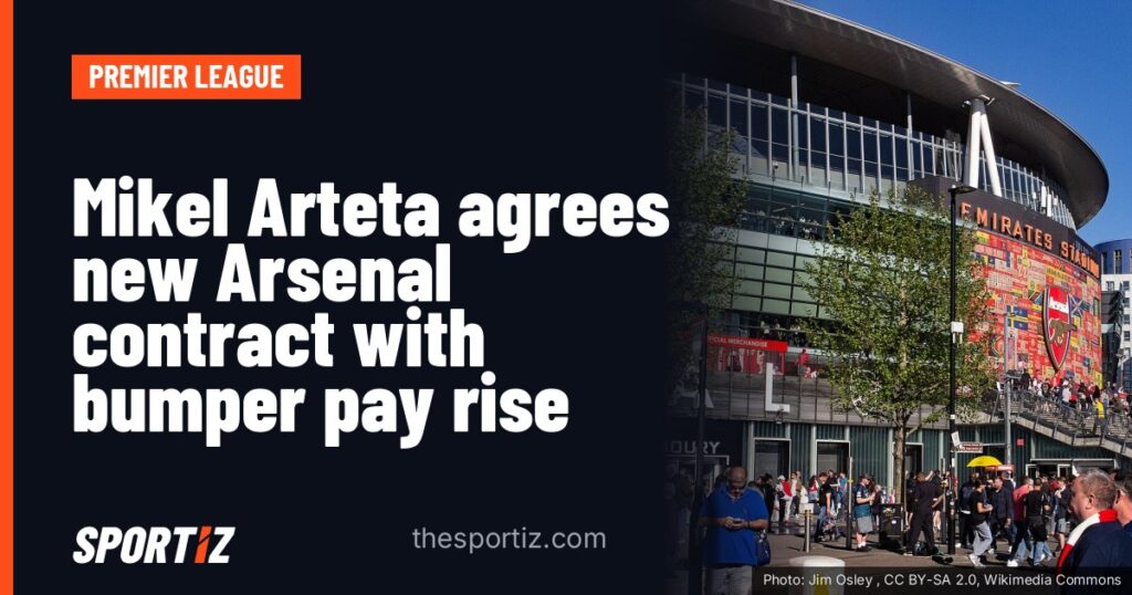Mikel Arteta agrees new Arsenal contract with bumper pay rise