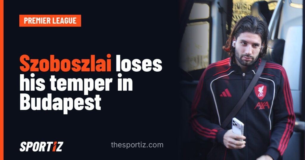 Szoboszlai loses his temper in Budapest
