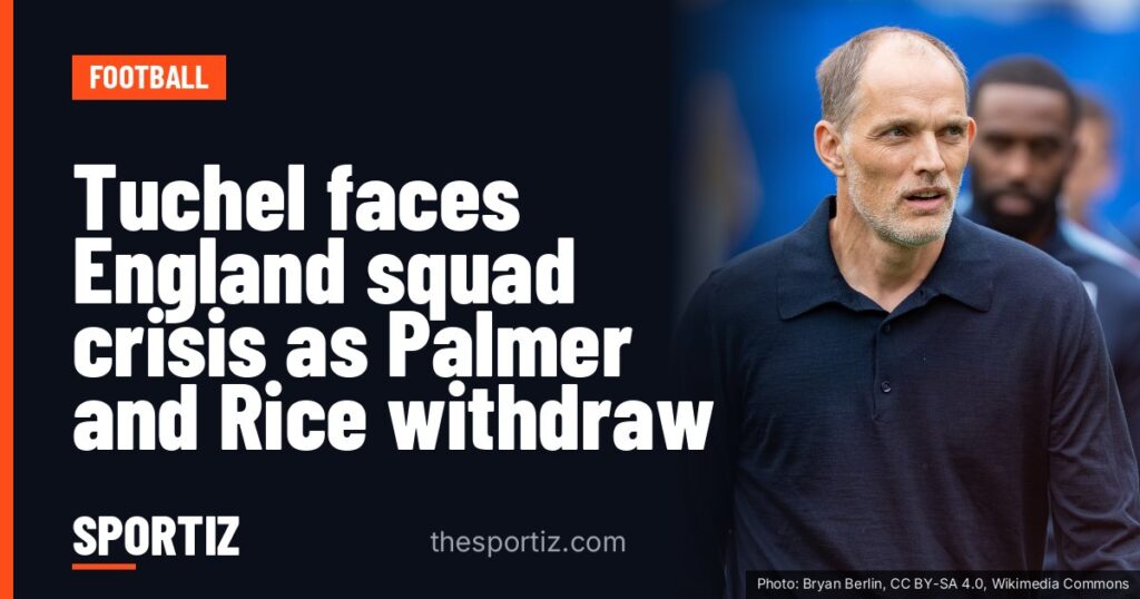 Tuchel faces England squad crisis as Palmer and Rice withdraw
