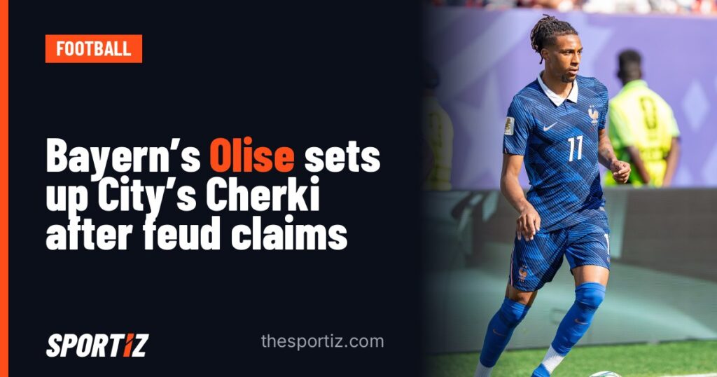 Bayern's Olise sets up City's Cherki after feud claims