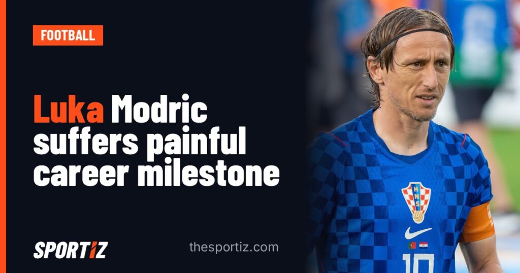 Luka Modric suffers painful career milestone